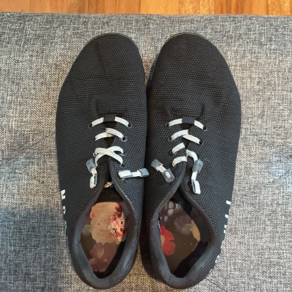 NOBULL Black Floral Sneakers Men’s Size 12.5
